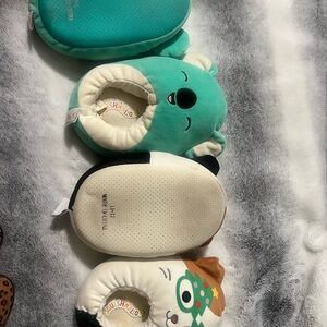 2 pairs squishmallow slippers